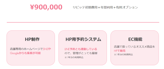 リピッテ新規獲得応援プラン料金について
